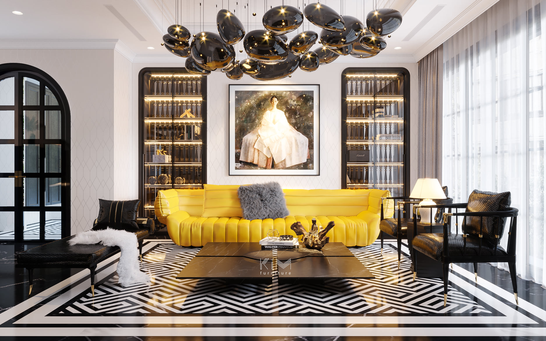 thiết kế nội thất luxury