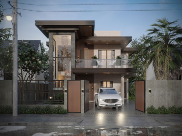 thiết kế nhà đẹp 2 tầng