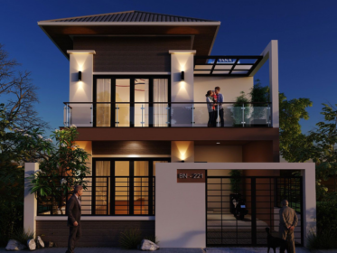 thiết kế nhà đẹp 2 tầng