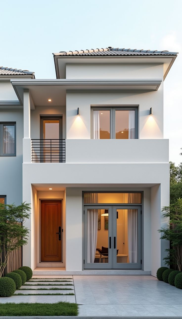 mẫu nhà 2 tầng đẹp