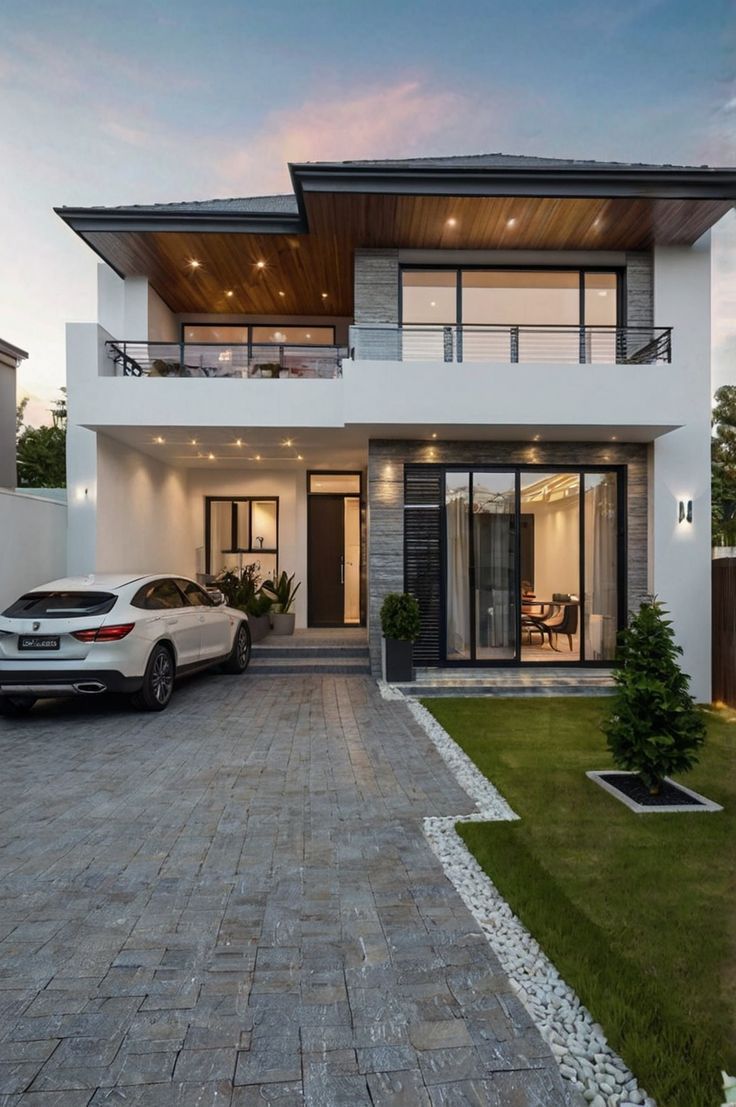 mẫu nhà 2 tầng đẹp