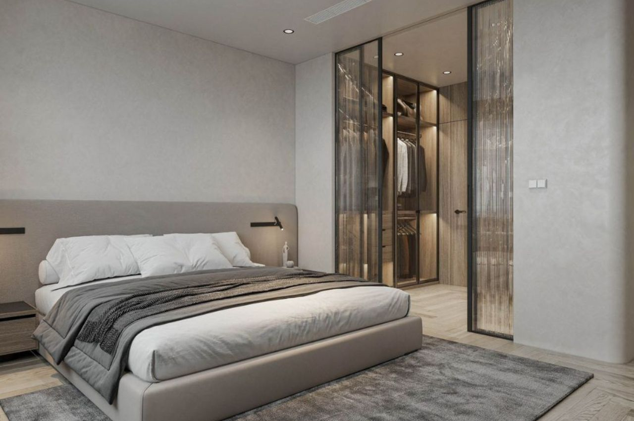 thiết kế phòng ngủ master