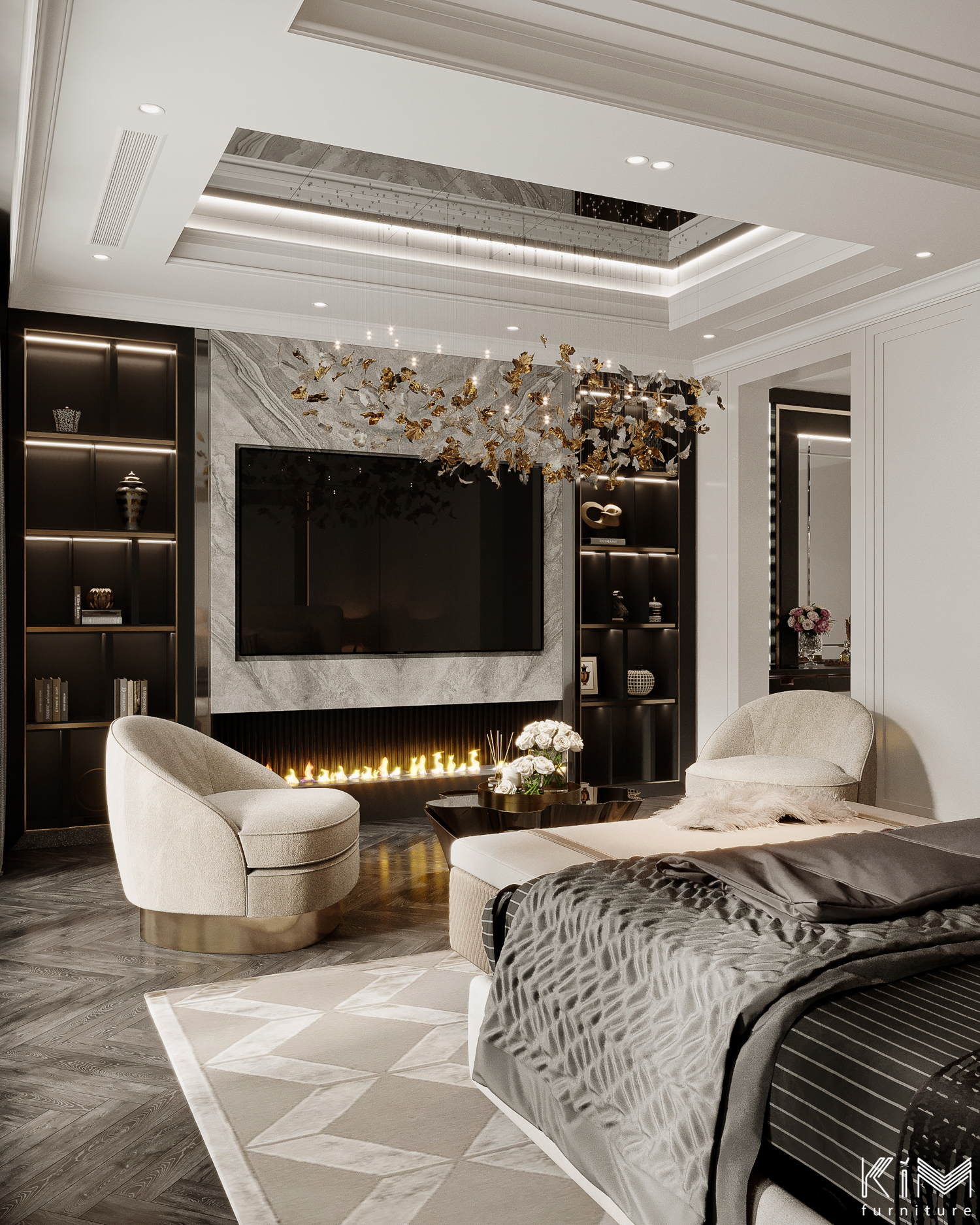 thiết kế nội thất nhà phố