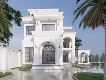 nhà đẹp 2 tầng