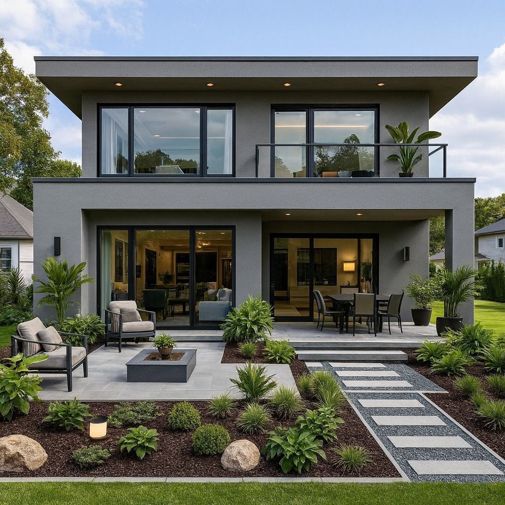 mẫu nhà 2 tầng đẹp