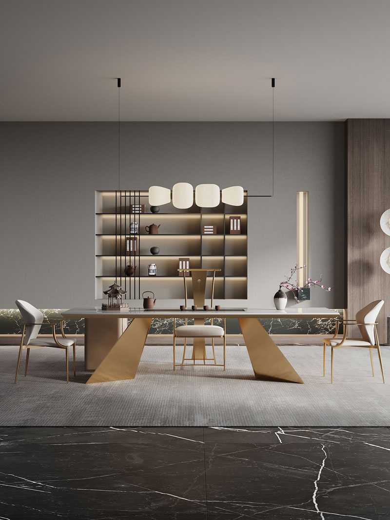 thiết kế phòng trà thiền