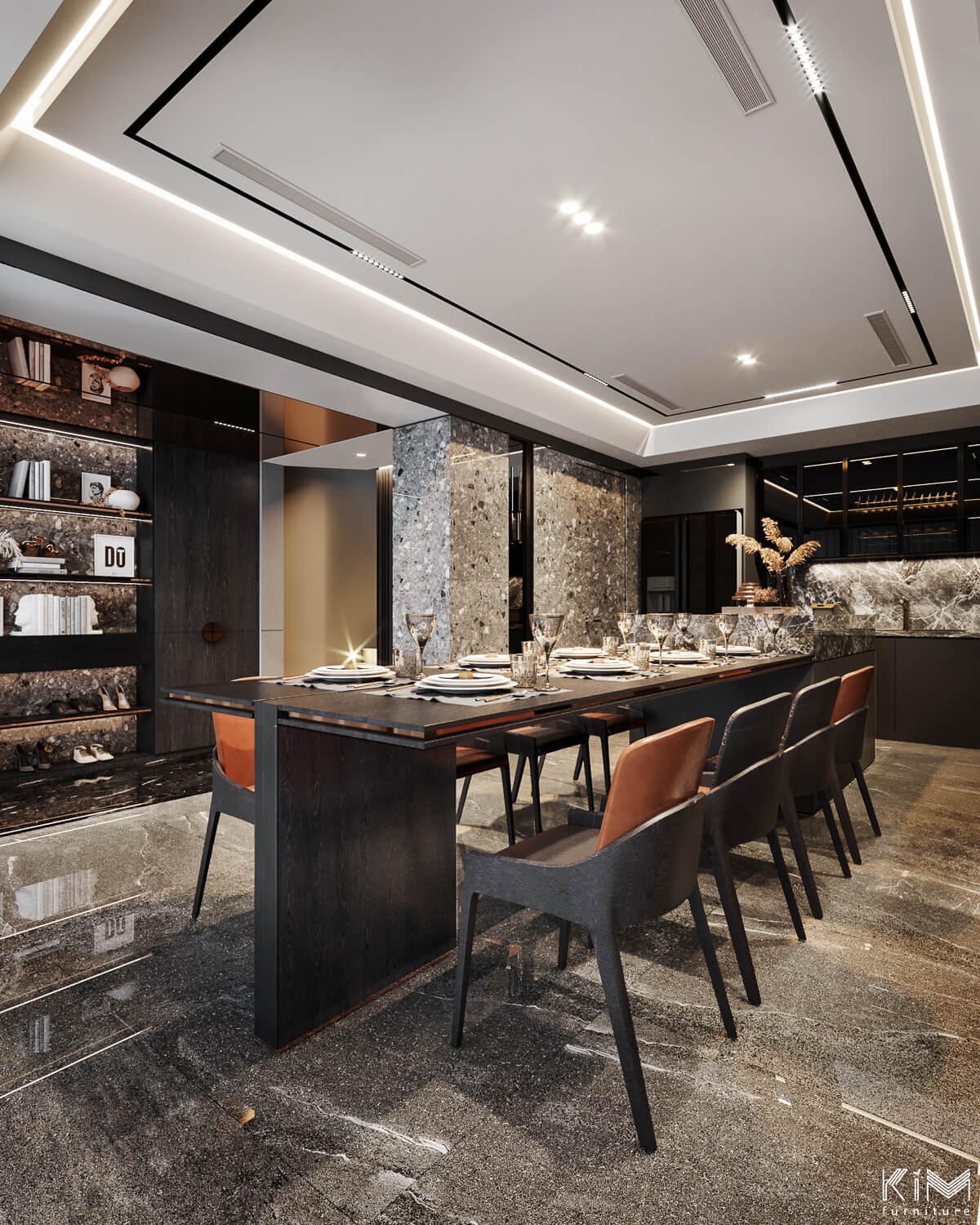 thi công nội thất nhà phố