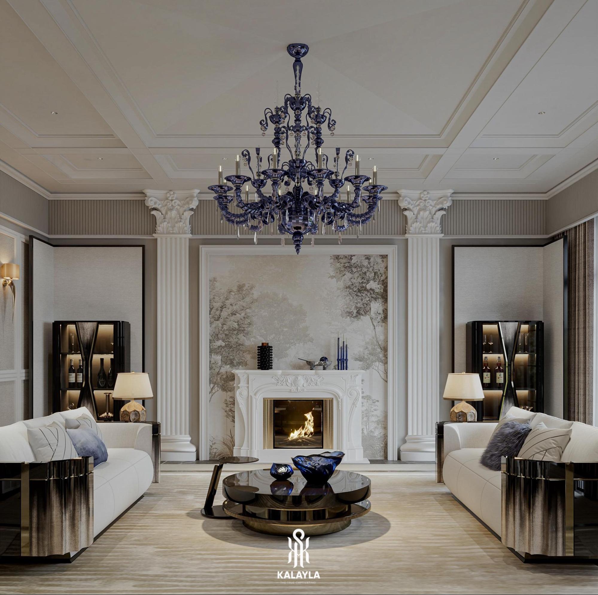 thi công nội thất phòng khách