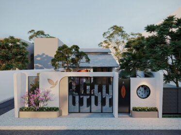 mẫu nhà ống đẹp 1 tầng