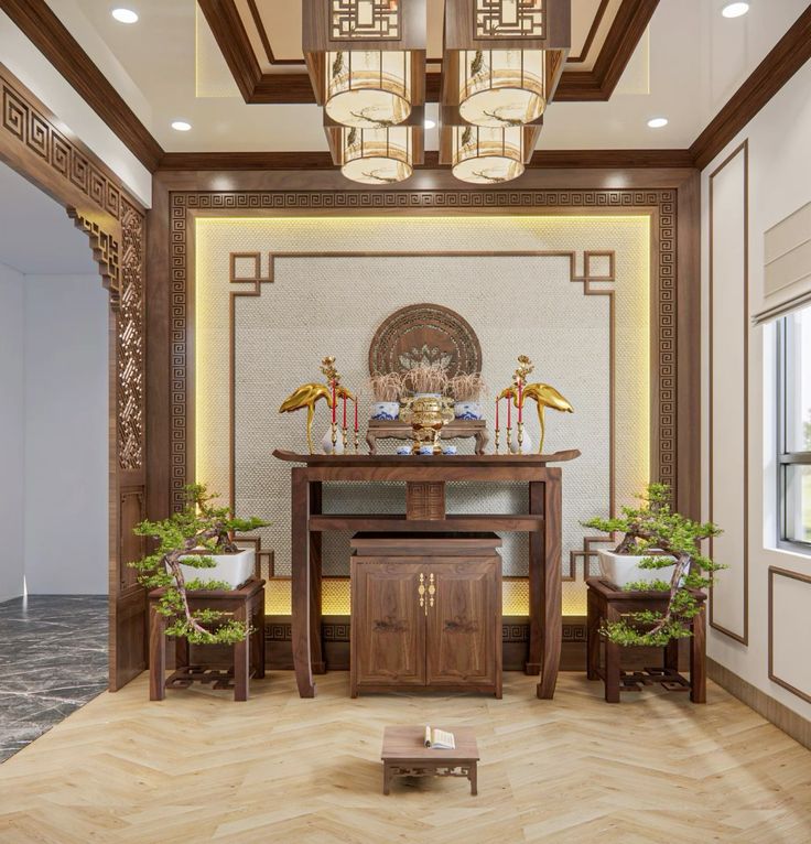 nội thất phòng thờ đẹp