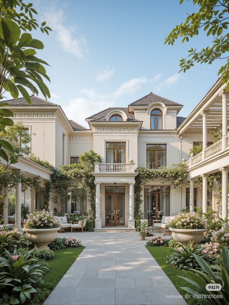 biệt thự tân cổ điển 3 tầng kiểu pháp