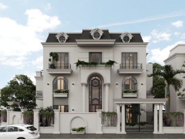 thiết kế biệt thự tân cổ điển