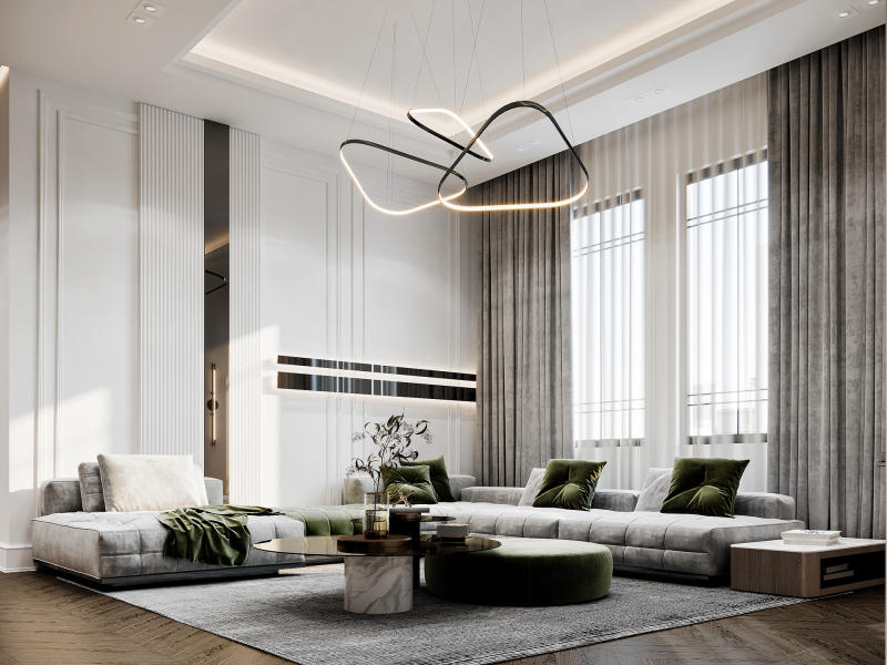 biệt thự hiện đại 3 tầng