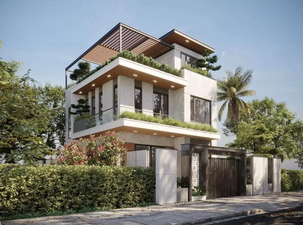 thiết kế biệt thự hiện đại