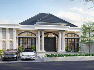 biệt thự 1 tầng tân cổ điển