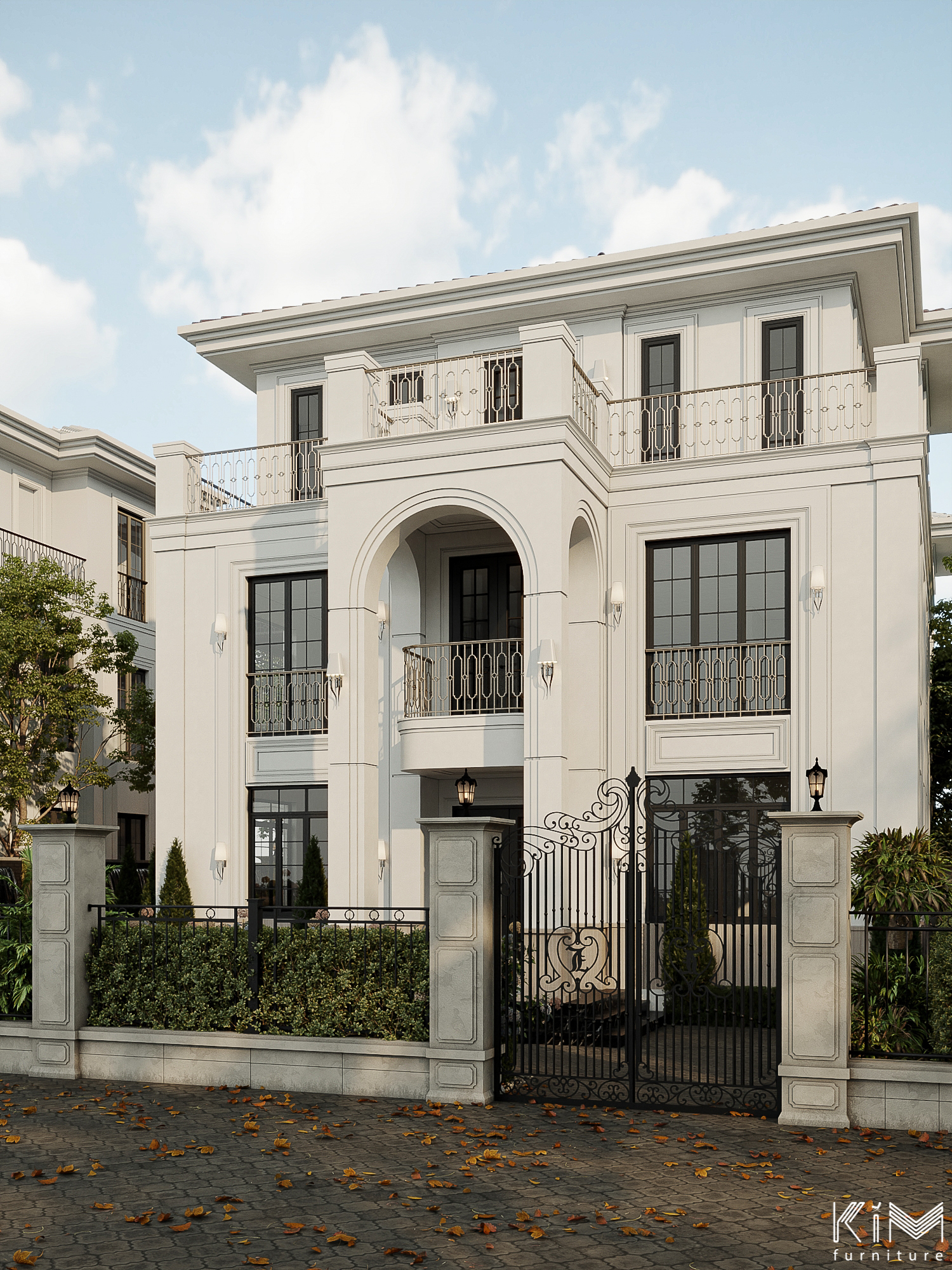 thi công biệt thự