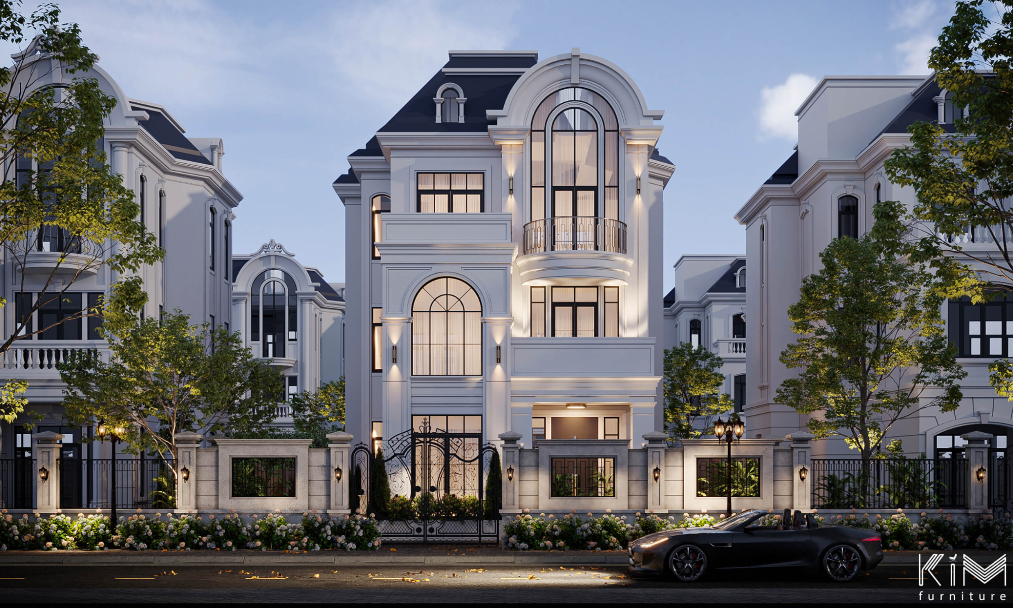 thiết kế thi công biệt thự