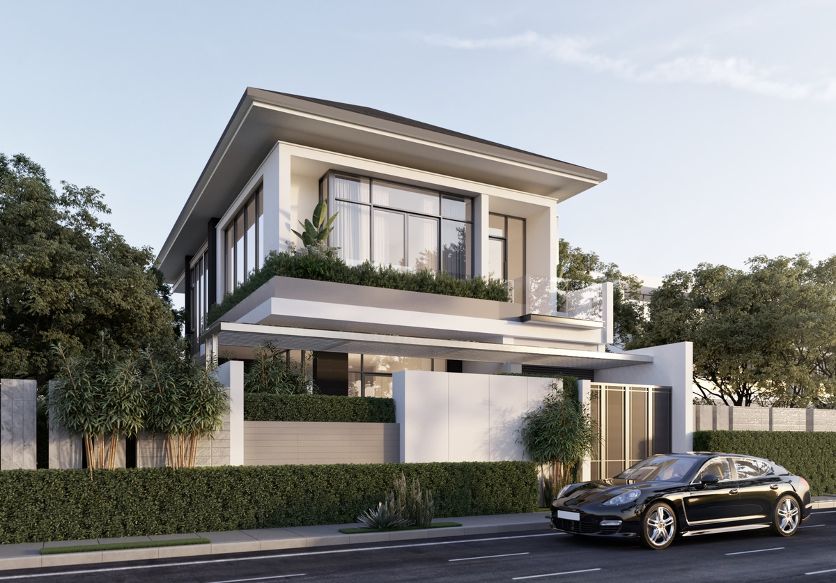 thiết kế biệt thự hiện đại