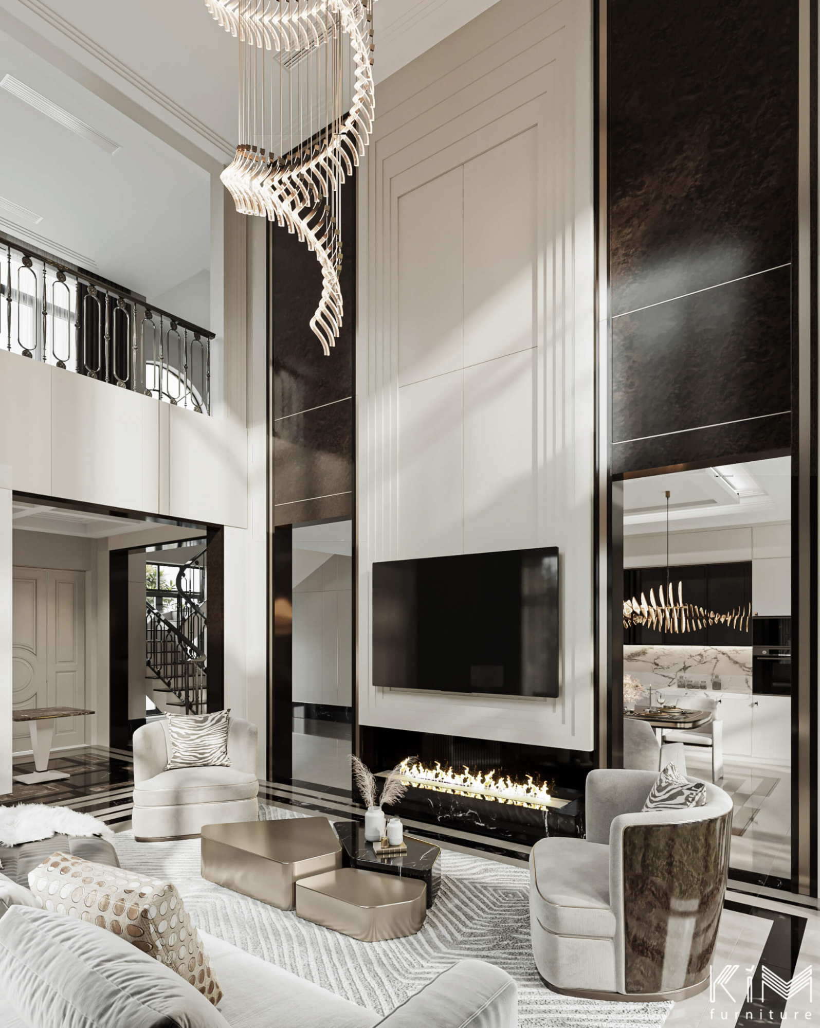 nội thất biệt thự đẹp hiện đại