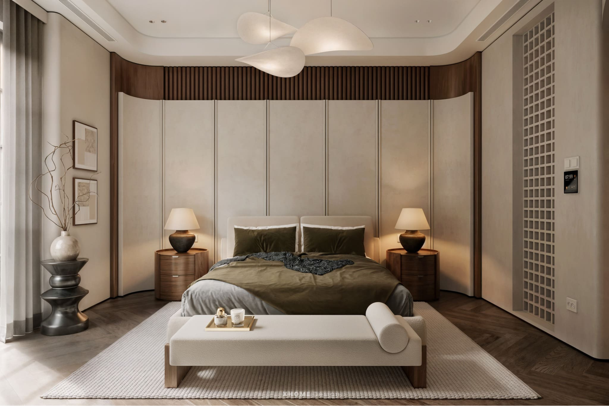 phòng ngủ đẹp sang trọng