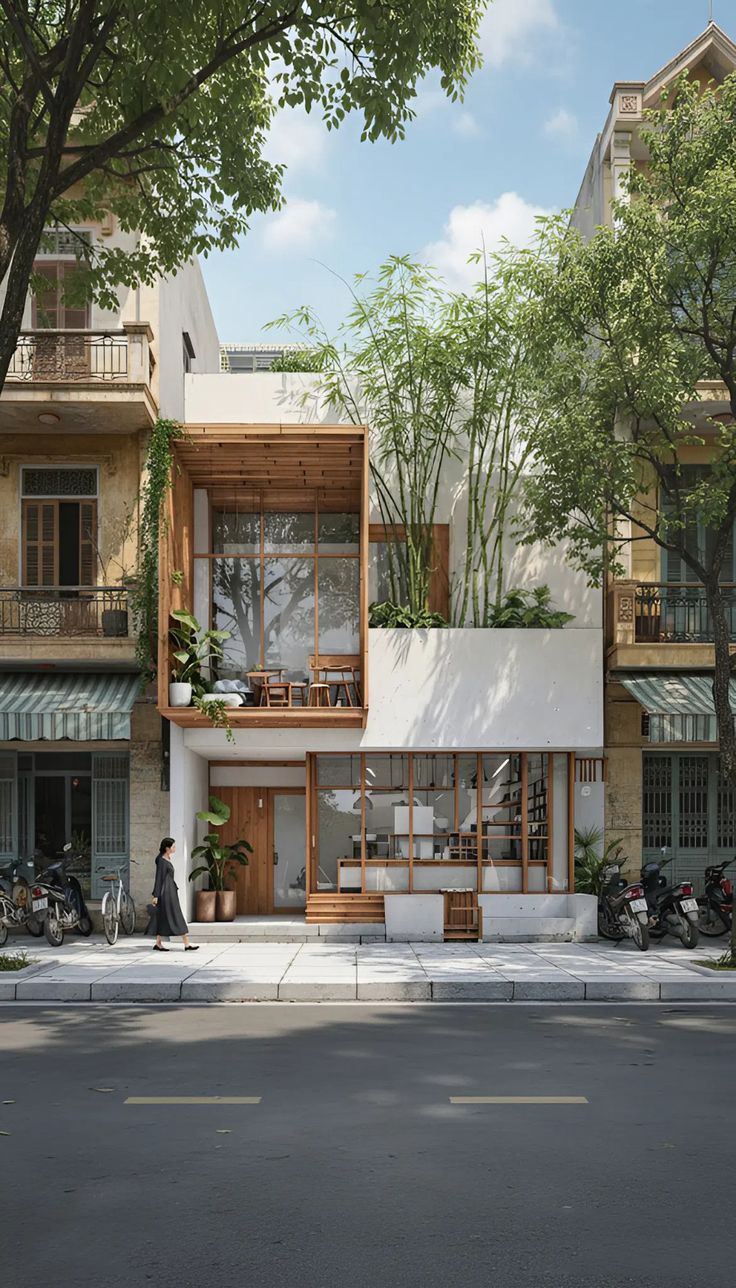 thiết kế nhà phố 5x20 hiện đại