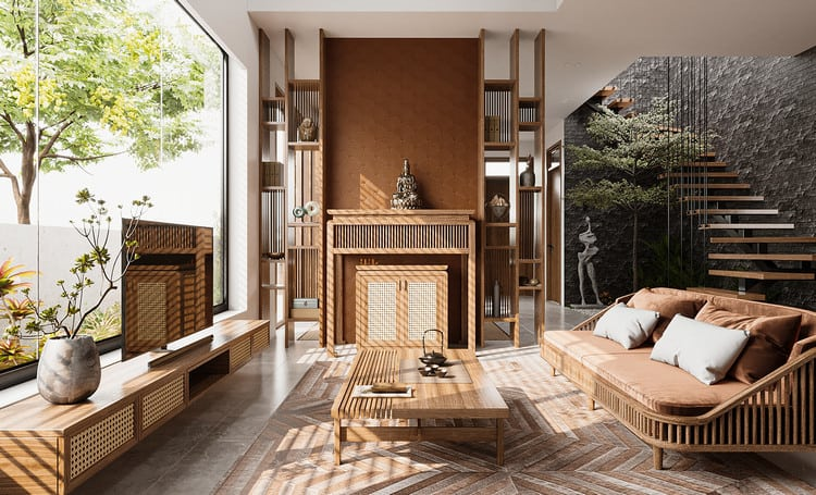 thiết kế nội thất nhà phố đẹp