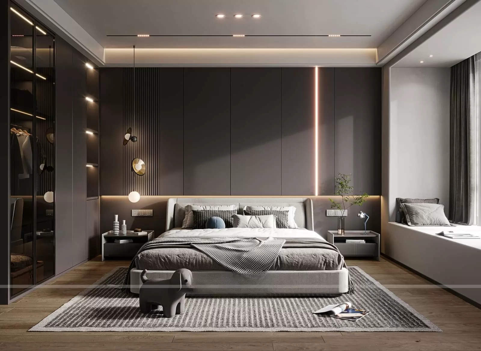 phòng ngủ đẹp sang trọng