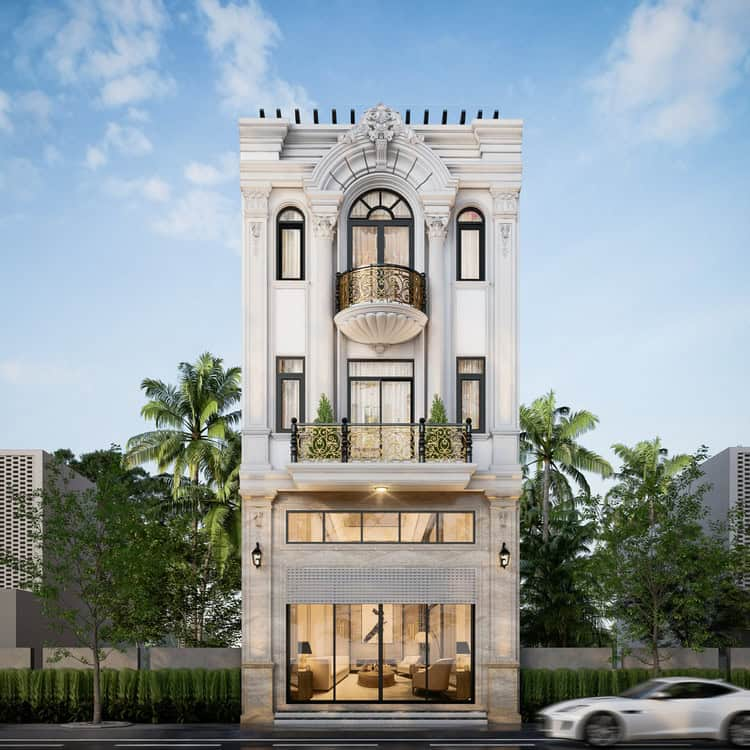 giá thiết kế nhà phố