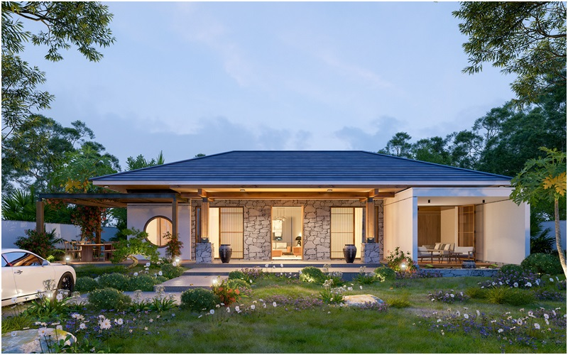 biệt thự 1 tầng