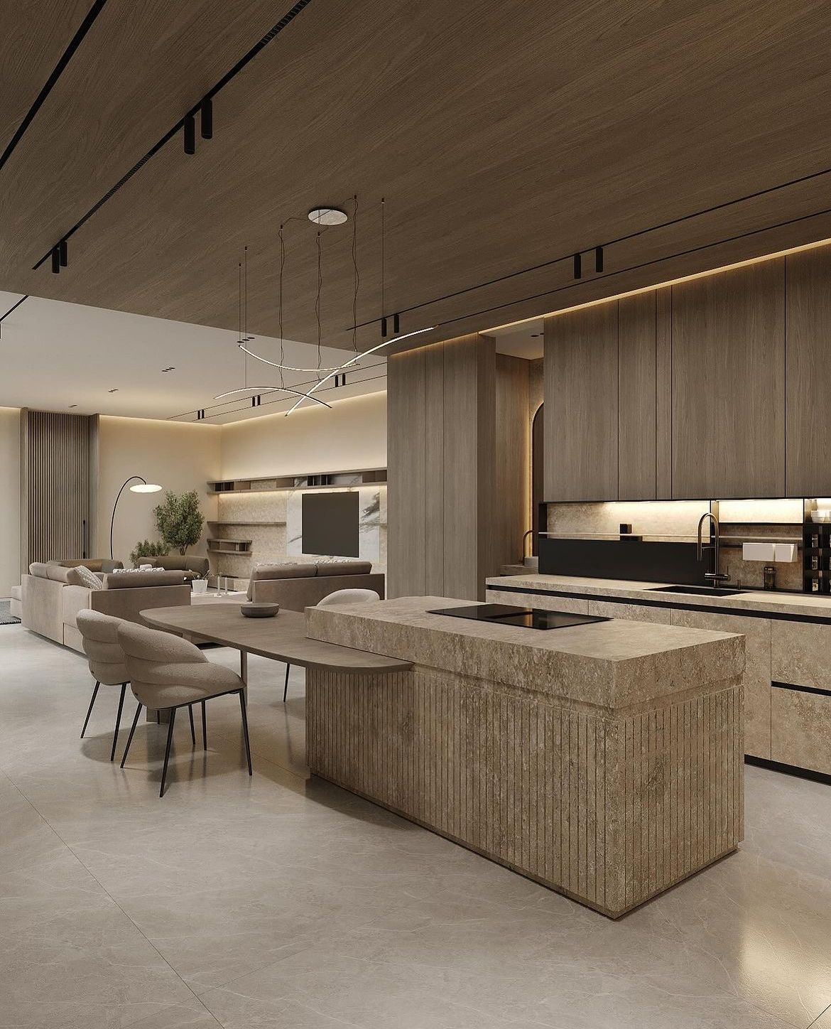 thiết kế thi công nội thất nhà phố