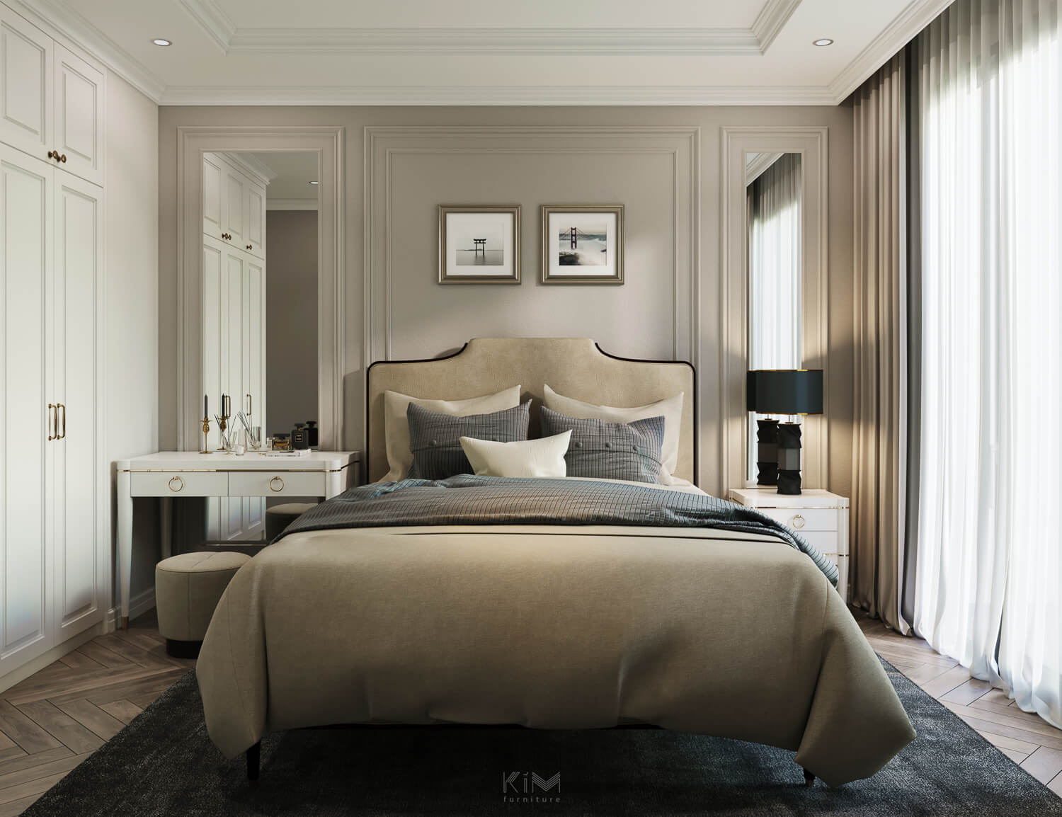 phòng ngủ đẹp sang trọng