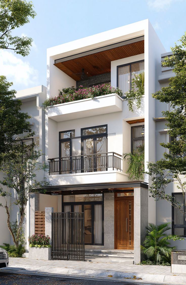 mẫu nhà phố đẹp