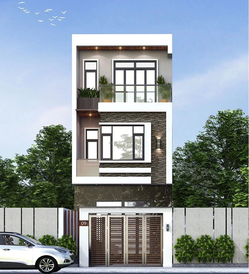 thiết kế thi công nhà phố